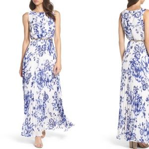 Eliza J Chiffon Maxi Dress